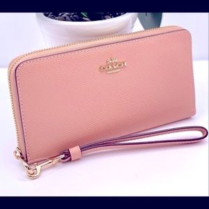 Pink Coach Wallet